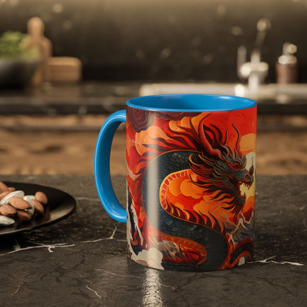 Emergence of the Dragon Colorful Mugs (11oz, 15oz)