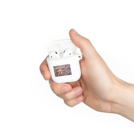 A Fairy's Whimsical Tea Party AirPods Case