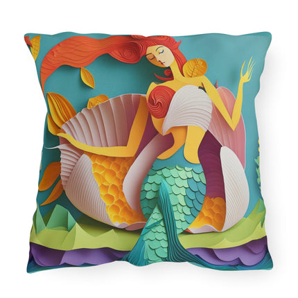 Charming Mermaid Outdoor Pillows