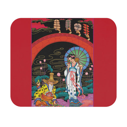 The Romance of Perfume by George Barbier Mouse Pad, Rectangle