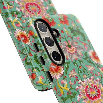 Colorful Floral Pattern by Owen Jones Phone Cases