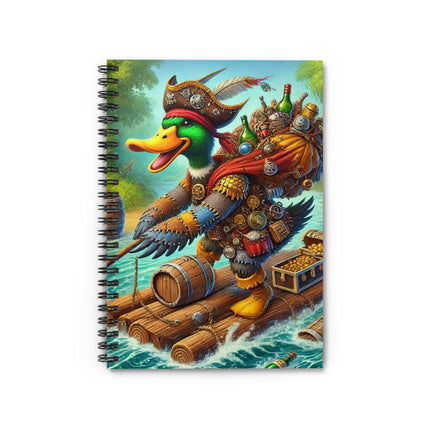 The Daring Drake Spiral Notebook - Ruled Line