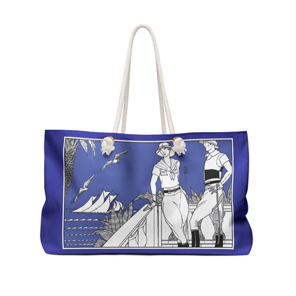 Coastal Elegance Weekender Bag