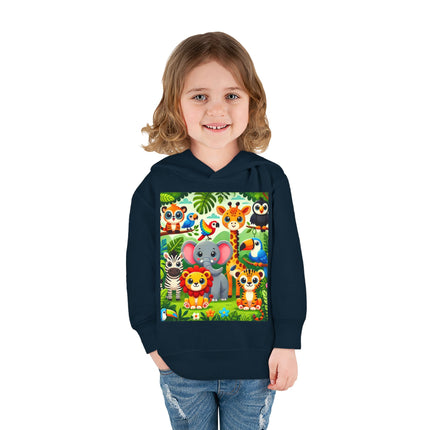 Jungle Friends Parade Toddler Pullover Fleece Hoodie
