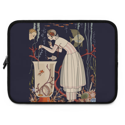 L'Etourdissant Petit Poisson (The Dazzling Little Fish) by George Barbier Laptop Sleeve