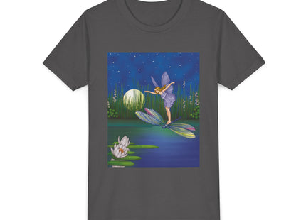 Fairy on a Dragonfly by Ida Rentoul Outhwaite Youth Short Sleeve Tee