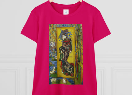 Courtesan (after Eisen) by Vincent van Gogh Women's Midweight Cotton Tee