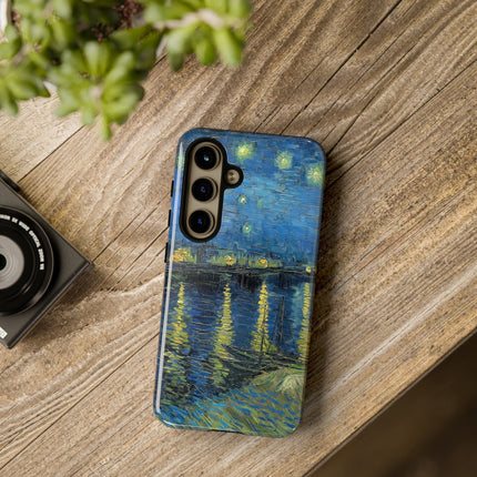 Starry Night Over the Rhone by Vincent Van Gogh Phone Cases