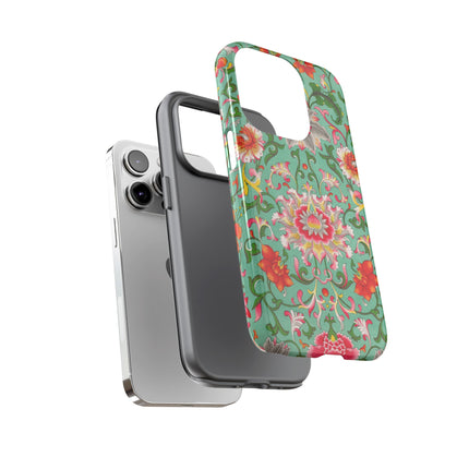 Colorful Floral Pattern by Owen Jones Phone Cases