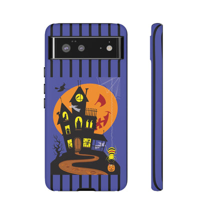 Halloween Night at the Haunted House Phone Cases
