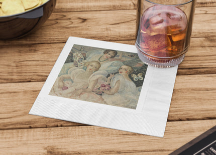 Les Femmes Fatales by Gerda White Coined Napkins