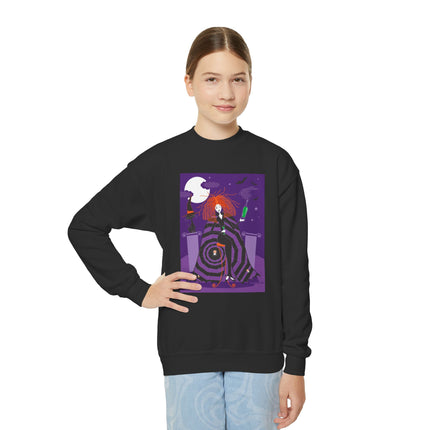Mystic Elegance Youth Crewneck Sweatshirt