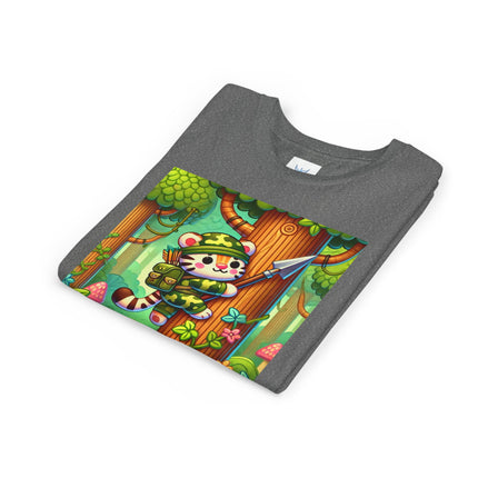 Stealthy Stripes Youth Short Sleeve Tee