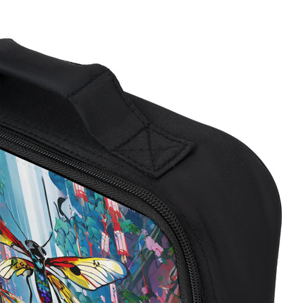 Neon Swarm Lunch Bag