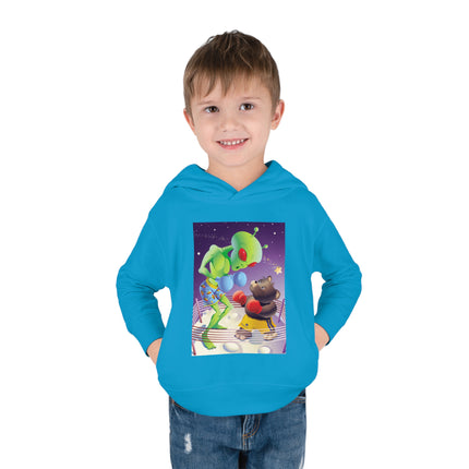 Cosmic Clash Toddler Pullover Fleece Hoodie