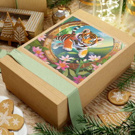 Majestic Tiger Cub Kiss-Cut Stickers (4 Sizes)