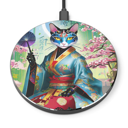Cyberpunk Geisha Wireless Charger