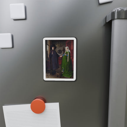 Arnolfini Portrait by Jan Van Eyck Die-Cut Magnets (5 Sizes)