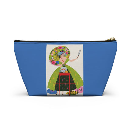 Lady with the Golden Fish Cosmetic Bag – Whimsical Fashion & Playful Fantasy