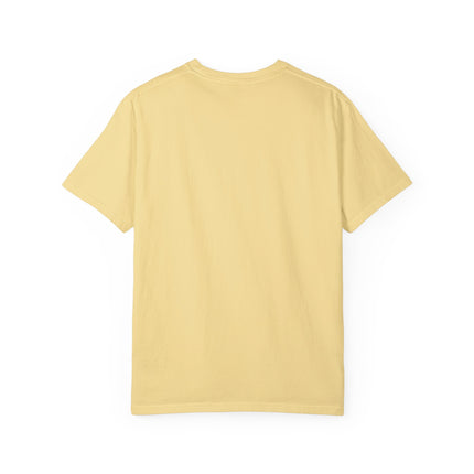 The Bedroom by Vincent van Gogh Unisex Garment-Dyed T-shirt