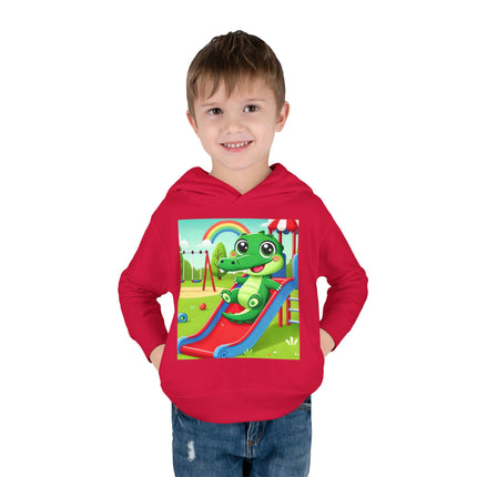 Playground Crocodile Joy Toddler Pullover Fleece Hoodie