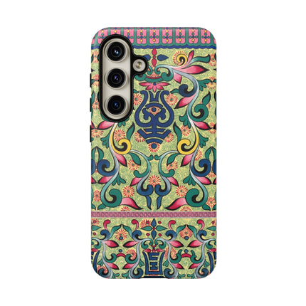 Colorful Flower Pattern by Owen Jones Phone Cases