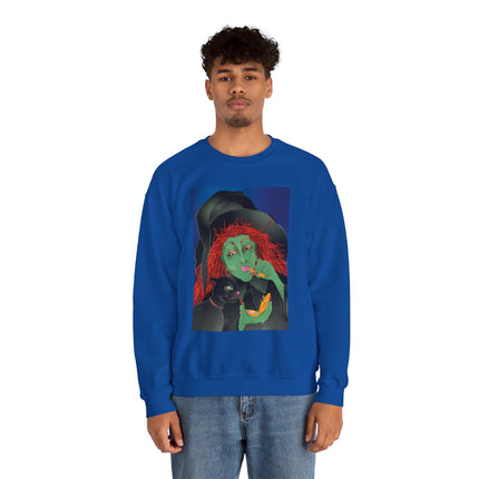 Mirror, Mirror A Witch's Touch Women’s Unisex Heavy Blend™ Crewneck Sweatshirt