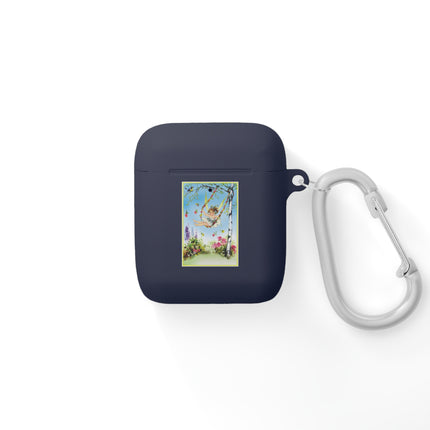 Spring Fairy's Floral Swing AirPods Case