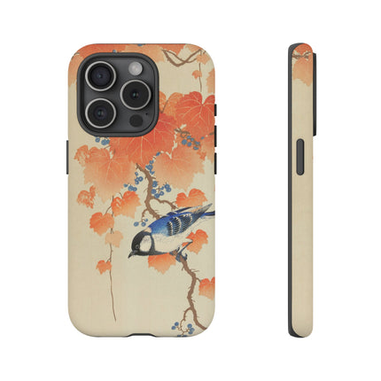 Japanese Bird and Branch by Ohara Koson Phone Cases