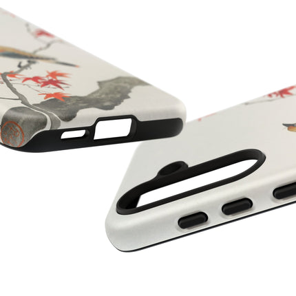 Japanese Bird on Maple by Ohara Koson Phone Cases