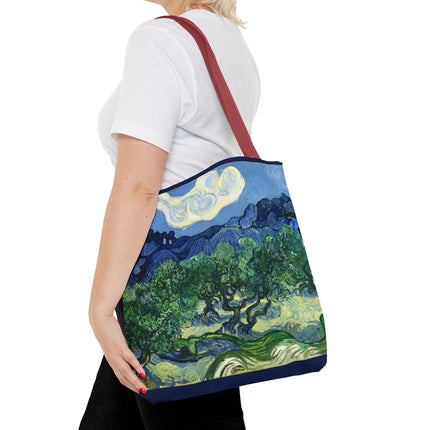 Olive Trees by Vincent Van Gogh Tote Bag (AOP)