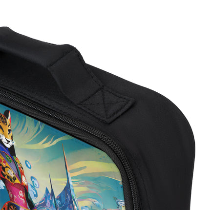 Cyber Cat Glamour Lunch Bag