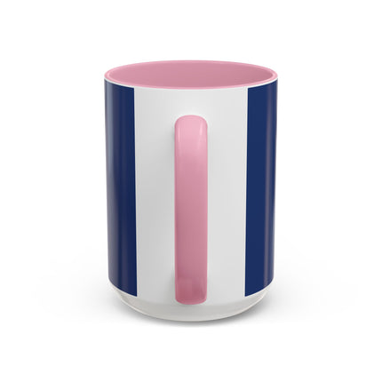 🌙🎿 The Moonlit Christmas Skier Colorful Mug – Whimsical Holiday Fantasy