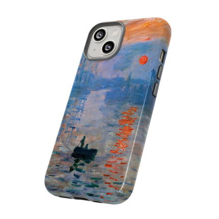 Sunrise by Claude Monet Phone Cases