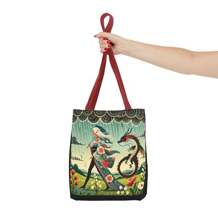 The Dragon Fairy’s Stride Tote Bag – Grace, Strength & Mythic Adventure