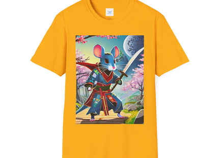 Cyber Samurai Rat Softstyle T-Shirt