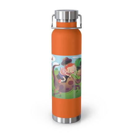 Rip-Roaring Fun Copper Vacuum Insulated Bottle, 22oz