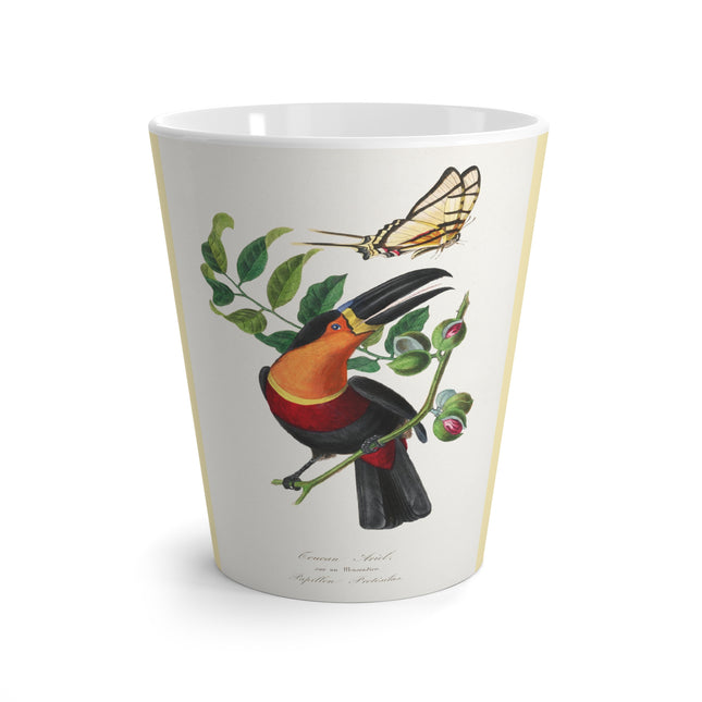 Channel Billed Toucan by Paul Gervais Latte Mug