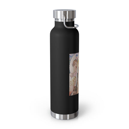 Madonna with Child Surrounded by Musical Angels by Gerda Wegener Copper Vacuum Insulated Bottle, 22oz