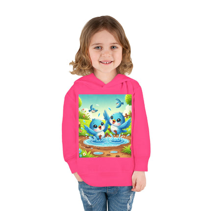 Bluebird Playtime Toddler Pullover Fleece Hoodie