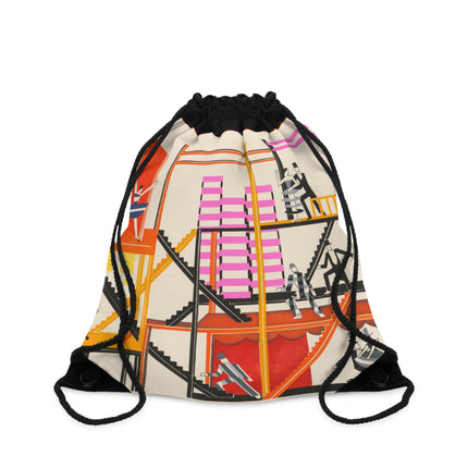 Maquettes de Théatre 4 by Alexandra Exter Drawstring Bag