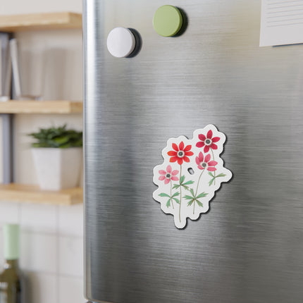 Anemoon, Anemone by Anselmus Boëtius de Boodt Die-Cut Magnets (5 Sizes)