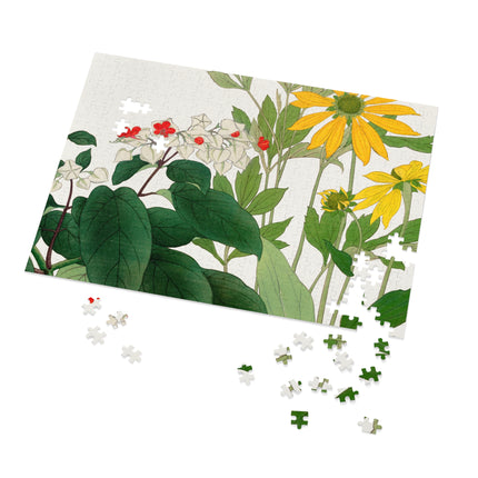 Clerodendrum & Rudbeckia by Tanigami Kônan Jigsaw Puzzle (30, 110, 252, 500-Piece)