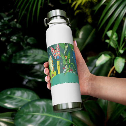 Enchanting Fairies of A Midsummer Night's Dream Copper Vacuum Insulated Bottle, 22oz