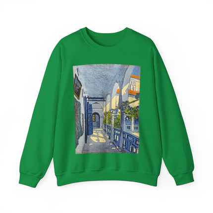 Gallery of a Moroccan Riad by George Gaudion Heavy Blend™ Crewneck Sweatshirt