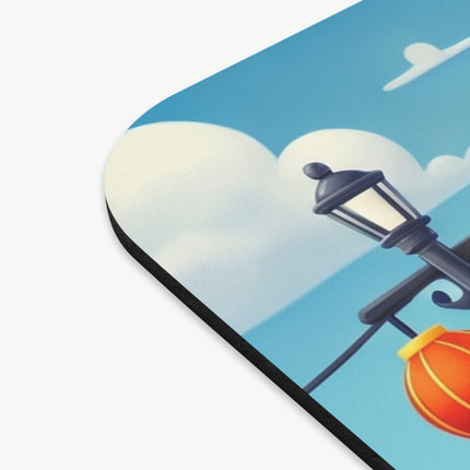 The Seaside Scooter Friends Mouse Pad – Coastal Fun & Playful Adventure