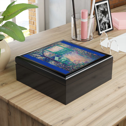 The Artist’s Garden by Theodore Earl Butler Jewelry Box