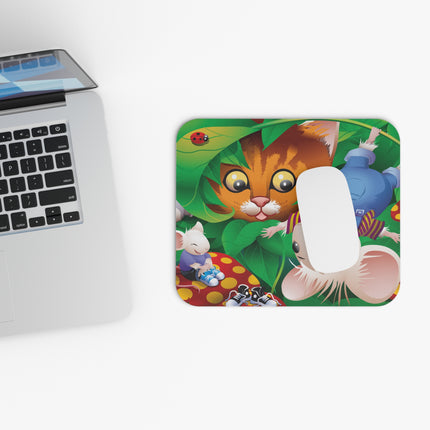 Whimsical Adventure Mouse Pad, Rectangle