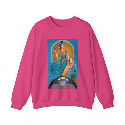 March & Aquamarine (Gem Series) by Sofia Chiostri Unisex Heavy Blend™ Crewneck Sweatshirt