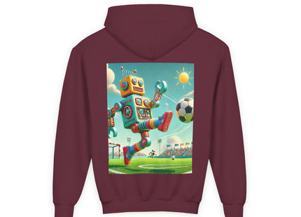 Kickoff Bot! Youth Heavy Blend Hooded Sweatshirt
